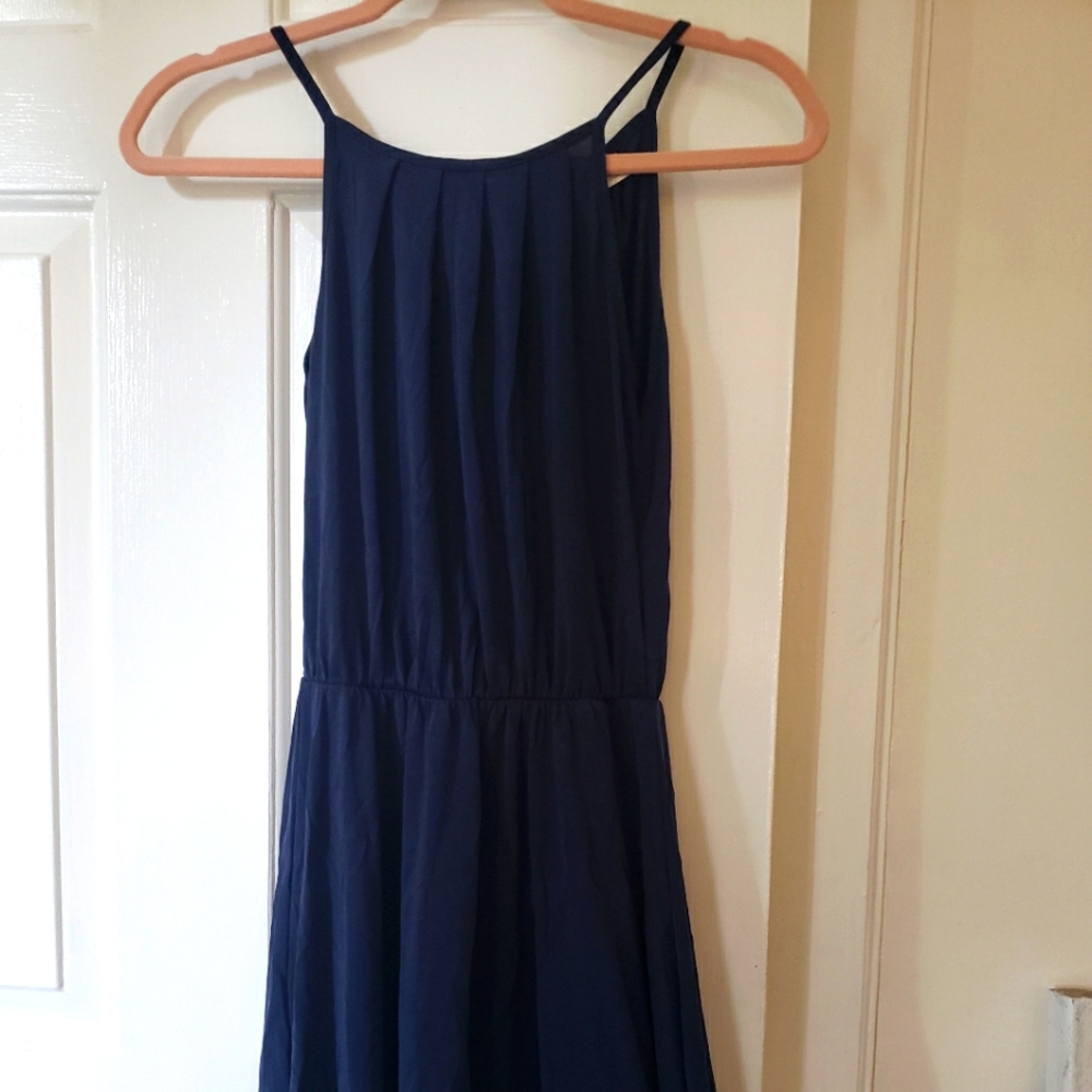 Alya navy dress